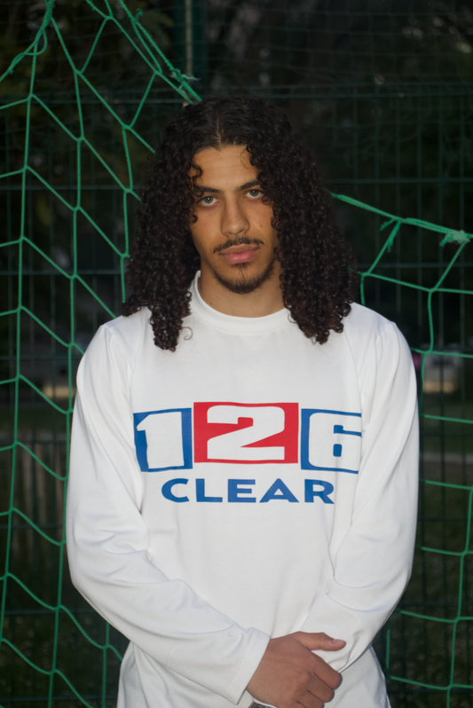 Longsleeve Clear 96 - blanc