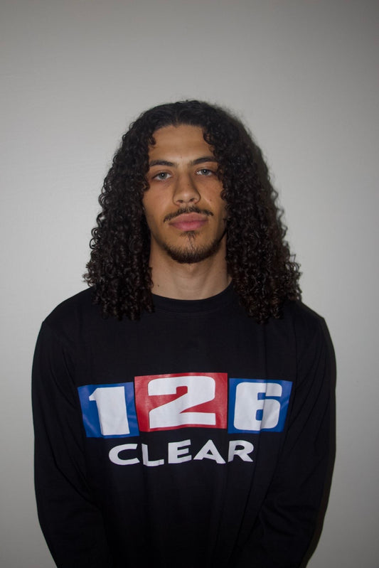 Longsleeve Clear 96 - Noir